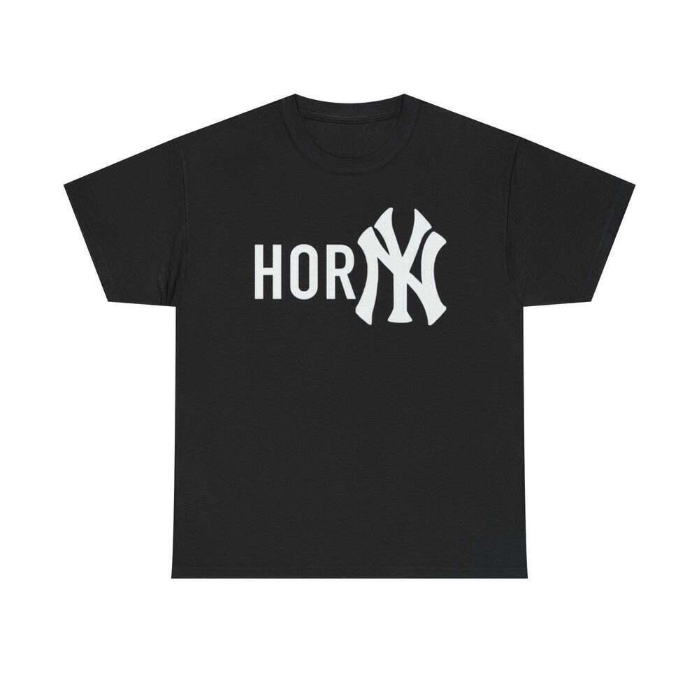 Horny Yanks Baseball Funny Graphic Meme Humor Unisex Streetwear Gift T Shirt